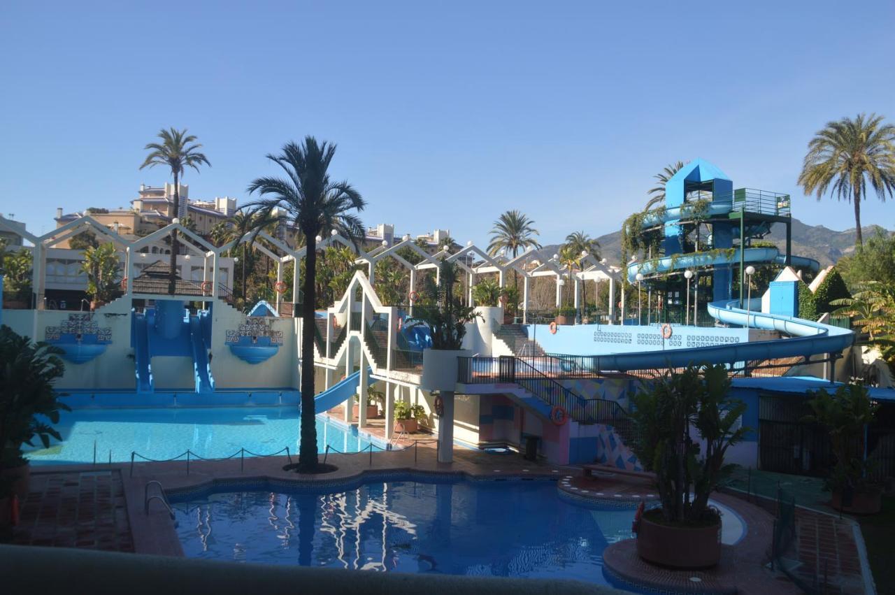 "Vive Benal Beach" Estudios Con Vistas Al Parque Acuatico Benalmádena Eksteriør billede